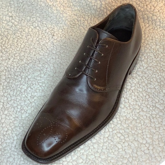 Bally Shoes Bally Mens Dark Brown Dress Shoes Poshmark